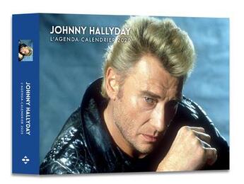 Couverture du livre « L'agenda-calendrier Johnny Hallyday (édition 2020) » de  aux éditions Hugo Image