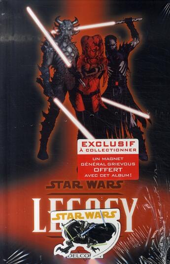 Couverture du livre « Star Wars ; Legacy Tome 1 : anéanti » de Brad Anderson et Jan Duursema et John Ostrander aux éditions Delcourt