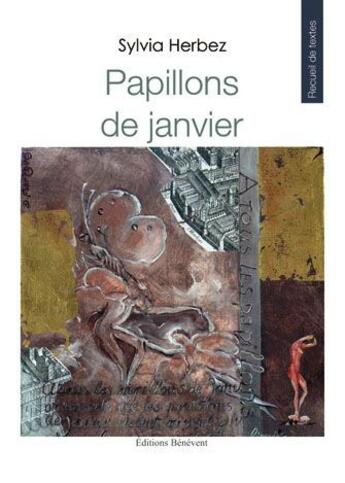 Couverture du livre « Papillons de janvier » de Sylvia Herbez aux éditions Benevent