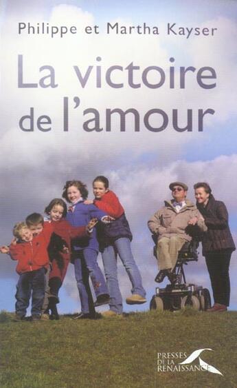 Couverture du livre « La victoire de l'amour » de  aux éditions Presses De La Renaissance