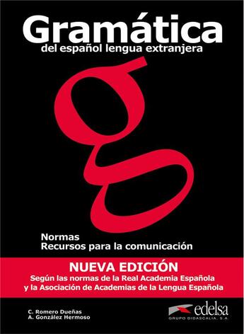 Couverture du livre « Gramática del espanol lengua extrajera » de Romero Duenas Carlos aux éditions Didier