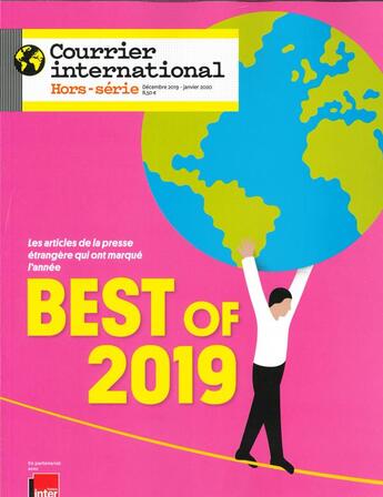 Couverture du livre « Courrier international hs n 74 best of 2019 - decembre 2019 » de  aux éditions Courrier International