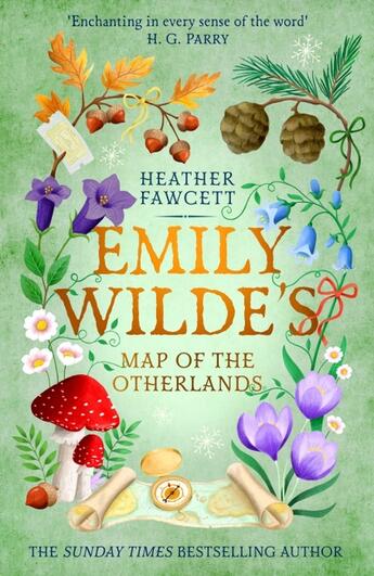 Couverture du livre « EMILY WILDE''S MAP OF THE OTHERLANDS » de Heather Fawcett aux éditions Hachette