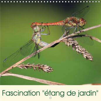 Couverture du livre « Fascination etang de jardin calendrier mural 2020 300 300 mm square - un paradis pour les plantes et » de Rickert Reinhar aux éditions Calvendo