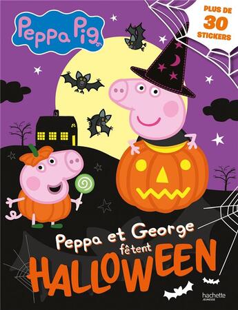 Couverture du livre « Peppa pig - peppa pig fete halloween » de  aux éditions Hachette Jeunesse