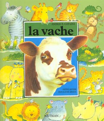 Couverture du livre « La Vache » de Jean-Claude Arnoux aux éditions Nathan