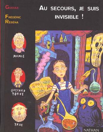 Couverture du livre « Au Secours Je Suis Invisible » de Gudule aux éditions Nathan