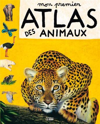 Couverture du livre « Mon premier atlas des animaux » de  aux éditions Lito