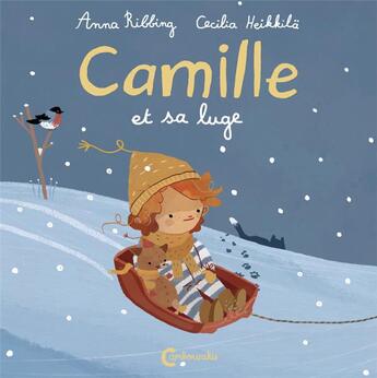 Couverture du livre « Camille et sa luge » de Ribbing/Heikkila aux éditions Cambourakis