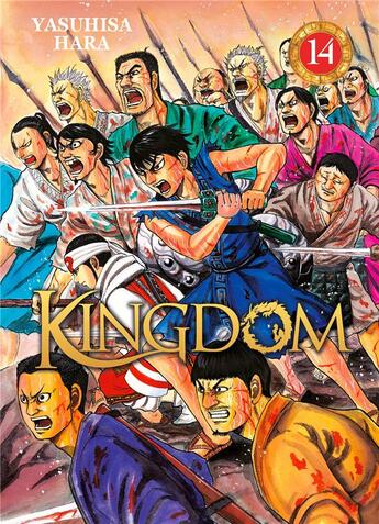 Couverture du livre « Kingdom Tome 14 » de Yasuhisa Hara aux éditions Meian