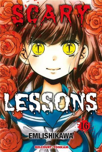 Couverture du livre « Scary lessons Tome 16 » de Emi Ishikawa aux éditions Delcourt