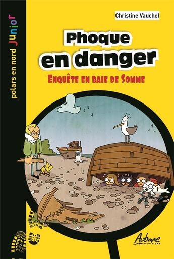 Couverture du livre « Enquête en Baie de Somme » de Christine Vauchel aux éditions Aubane