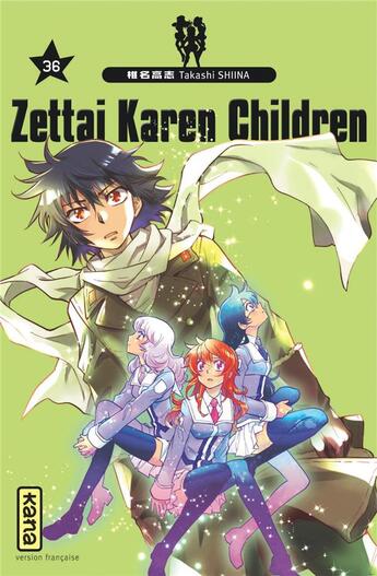 Couverture du livre « Zettai Karen Children Tome 36 » de Takashi Shiina aux éditions Kana