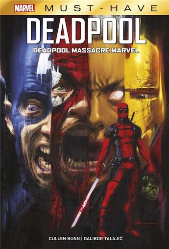 Couverture du livre « Deadpool : massacre marvel » de Cullen Bunn et Dalibor Talajic aux éditions Panini