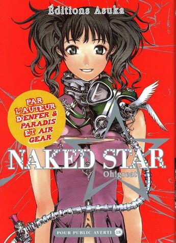 Couverture du livre « Naked star » de Oh! Great aux éditions Asuka