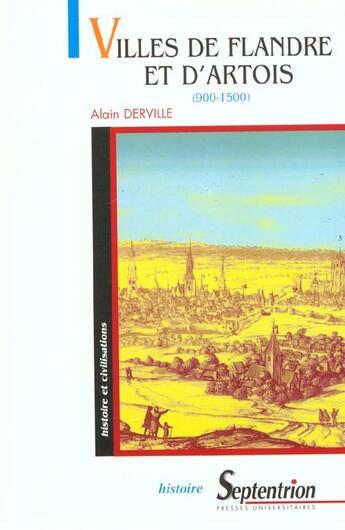 Couverture du livre « Villes de flandre et arto » de Derville aux éditions Pu Du Septentrion