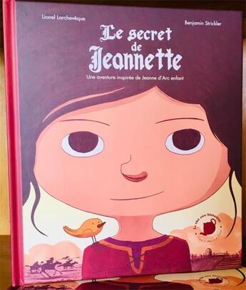 Couverture du livre « Le secret de Jeannette » de Benjamin Strickler et Lionel Larcheveque aux éditions Feuilles De Menthe