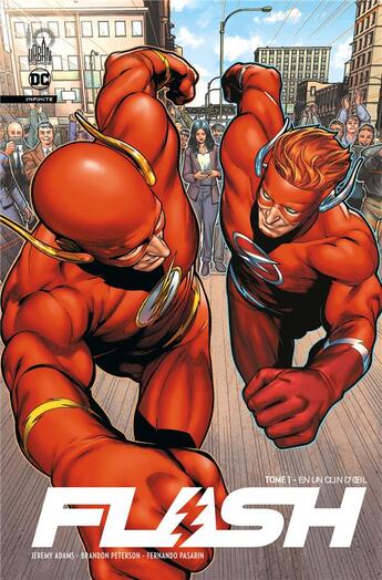 Couverture du livre « Flash Infinite Tome 1 : en un clin d'oeil » de Collectif et Jeremy Adams aux éditions Urban Comics