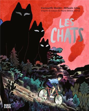 Couverture du livre « Les chats » de Melanie Allag et Gwenaelle Boulet et Sarah Murat aux éditions Bande D'ados