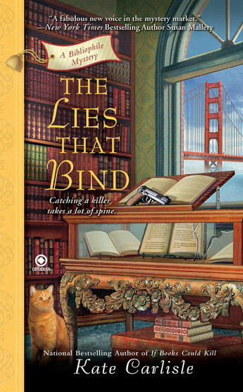 Couverture du livre « The Lies That Bind » de Kate Carlisle aux éditions Penguin Group Us