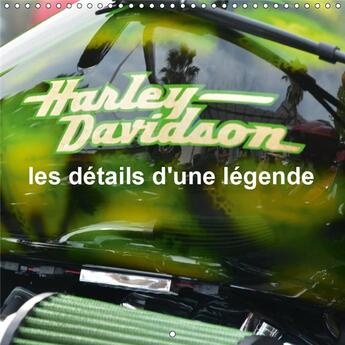 Couverture du livre « Gros plans sur les harleys pou » de Thomas Bartruff aux éditions Calvendo