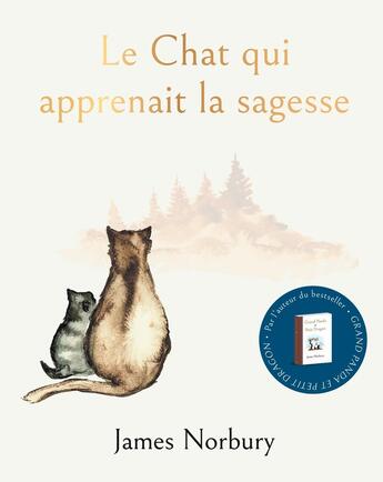 Couverture du livre « Le chat qui apprenait la sagesse » de James Norbury aux éditions Le Lotus Et L'elephant