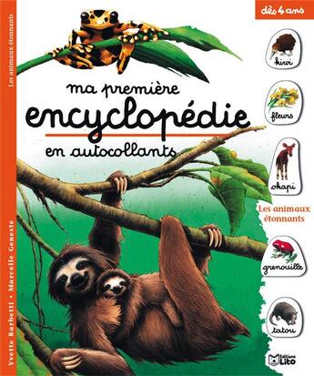 Couverture du livre « Les Animaux Etonnants » de Geneste Barbetti aux éditions Lito