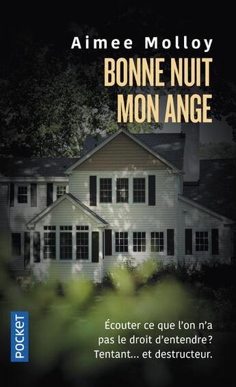 Couverture du livre « Bonne nuit mon ange » de Aimee Molloy aux éditions Pocket