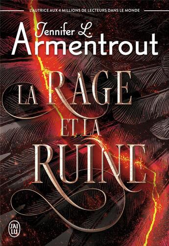 Couverture du livre « Le précurseur Tome 2 : La rage et la ruine » de Jennifer L. Armentrout aux éditions J'ai Lu