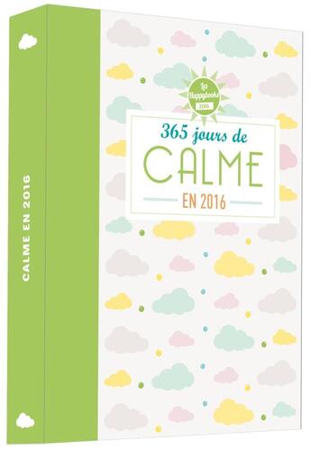 Couverture du livre « Almabook ; happybook ; 365 jours de calme (édition 2016) » de  aux éditions Editions 365