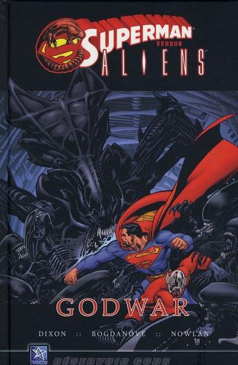 Couverture du livre « Superman vs aliens : godwar » de Dixon aux éditions Wetta Worldwide