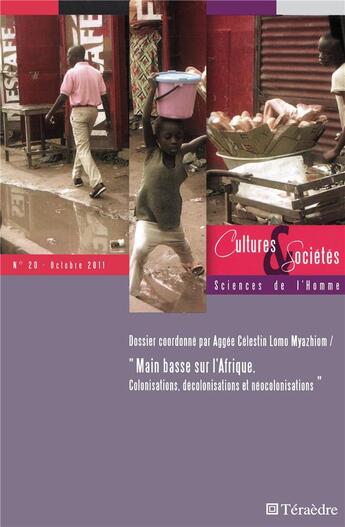 Couverture du livre « Main basse sur l'afrique » de Lomo Myazhiom A C. aux éditions Teraedre