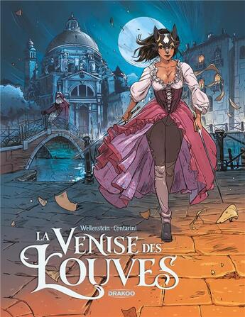 Couverture du livre « La Venise des Louves » de Aurélie Wellenstein et Emanuele Contarini aux éditions Drakoo