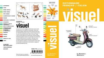 Couverture du livre « Dictionnaire le visuel français-italien » de Corbeil/Archambault aux éditions La Martiniere