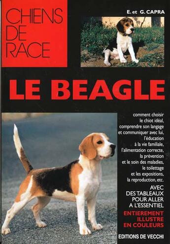 Couverture du livre « Chiens de race : le beagle » de  aux éditions De Vecchi
