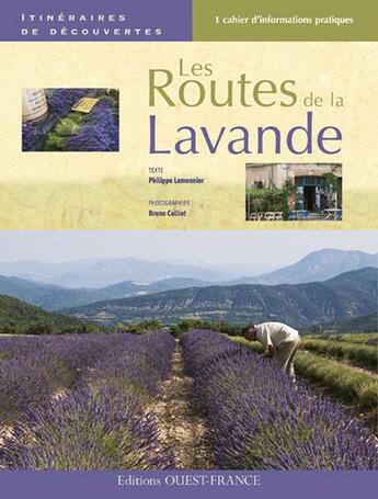 Couverture du livre « Routes de la lavande » de Philippe Lemonnier aux éditions Ouest France