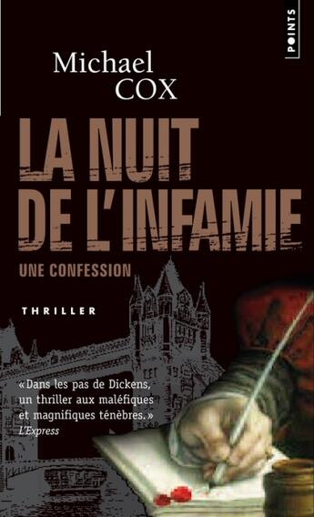 Couverture du livre « La nuit de l'infamie ; une confession » de Michael Cox aux éditions Points