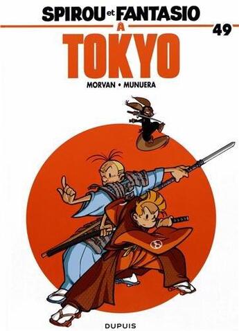 Couverture du livre « Spirou et Fantasio Tome 49 : Spirou et Fantasio à Tokyo » de Andre Franquin aux éditions Dupuis