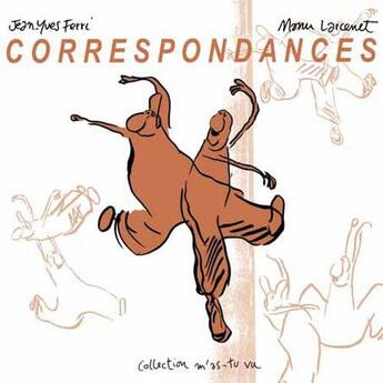 Couverture du livre « Correspondances » de Manu Larcenet et Jean-Yves Ferri aux éditions Les Reveurs