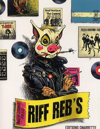 Couverture du livre « Riff reb's » de Riff Reb'S aux éditions Charrette