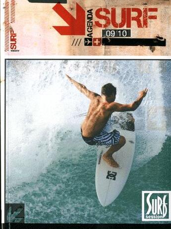 Couverture du livre « Agenda surf » de Bernard Testemale aux éditions Surf Session