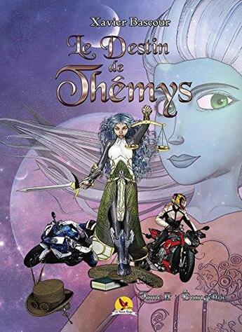 Couverture du livre « Le destin de themys, tome 2: evangeline » de Xavier Bascour aux éditions Faucon Rouge