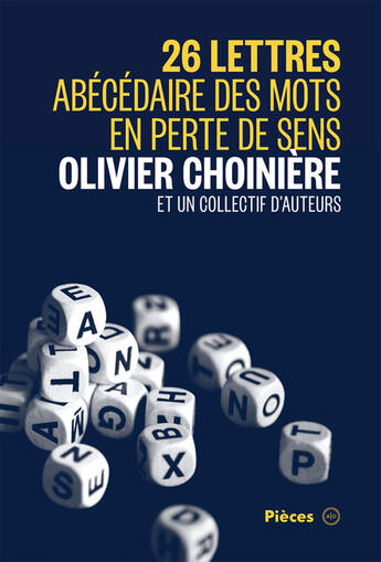 Couverture du livre « 26 lettres » de  aux éditions Atelier 10