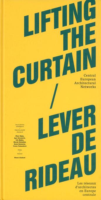 Couverture du livre « Lifting the curtain / lever de rideau » de Piotr Bujas et Igor Kovacevic et Iris Meder et Maroje Mrduljas et Samu Szemerey et Yvette Vasourkova aux éditions Fourre Tout