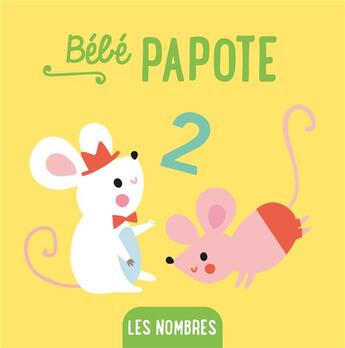 Couverture du livre « Les nombres, bebe papote » de  aux éditions Editions Tam Tam