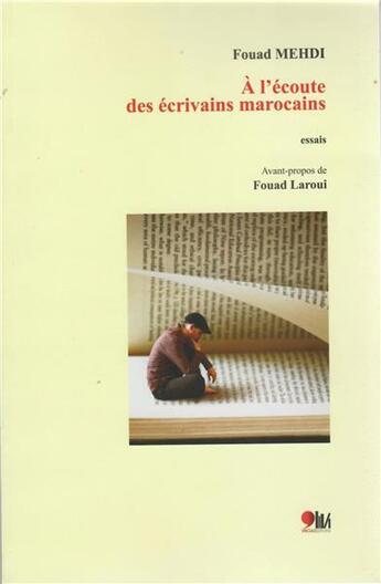 Couverture du livre « À l'écoute des écrivains marocains » de Mehdi Fouad aux éditions Virgule Editions