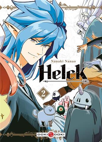 Couverture du livre « Helck Tome 2 » de Nanaki Nanao aux éditions Bamboo