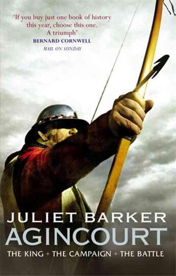 Couverture du livre « AGINCOURT - THE KING, THE CAMPAIGN, THE BATTLE » de Juliet Barker aux éditions Abacus