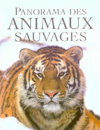 Couverture du livre « Panorama des animaux sauvages » de  aux éditions Parragon