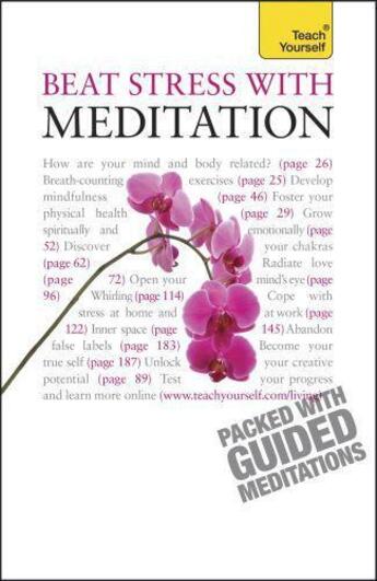 Couverture du livre « Beat Stress With Meditation: Teach Yourself » de Naomi Ozaniec aux éditions Hodder Education Digital